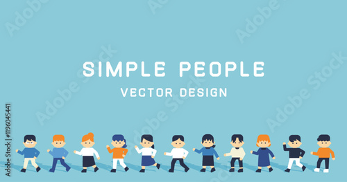 シンプルな人物イラスト｜ビジネス・教育・プレゼン用デザイン