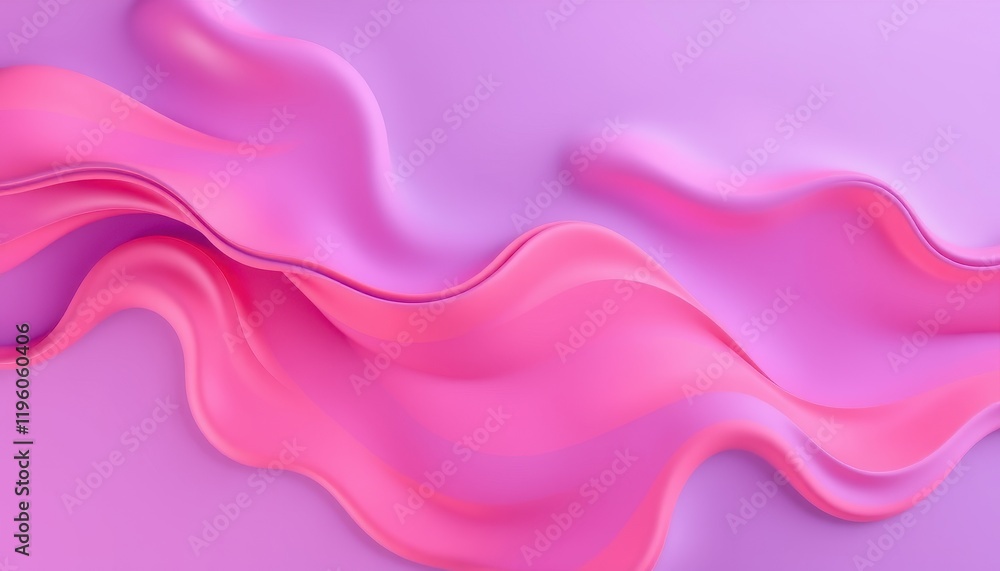 Abstract Pink and Purple Wave Design Abstract Pink and Purple Wave Design