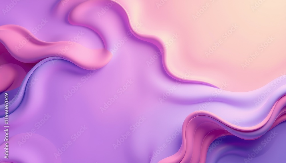 Abstract Purple Pink Swirling Fluid Design Abstract Purple Pink Swirling Fluid Design