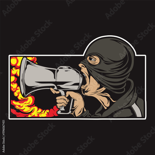Ultras Hooligan Football Design Vector
