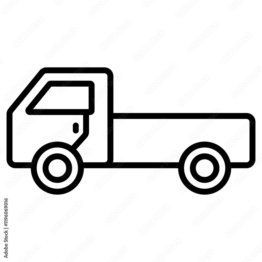 Fototapeta premium 트럭 아이콘
