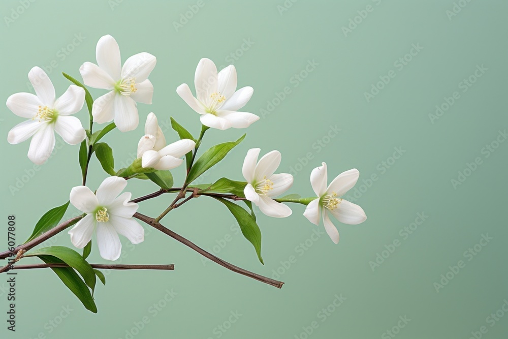 Fototapeta premium Jasmine Floral Photography flower blossom plant.