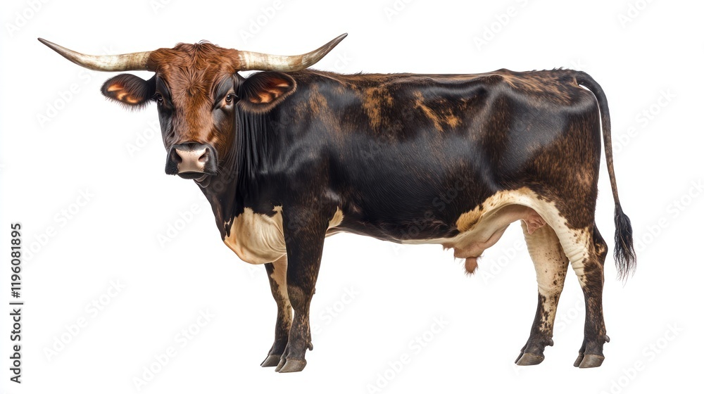 cow isolated on a white background cow isolated on a white background
