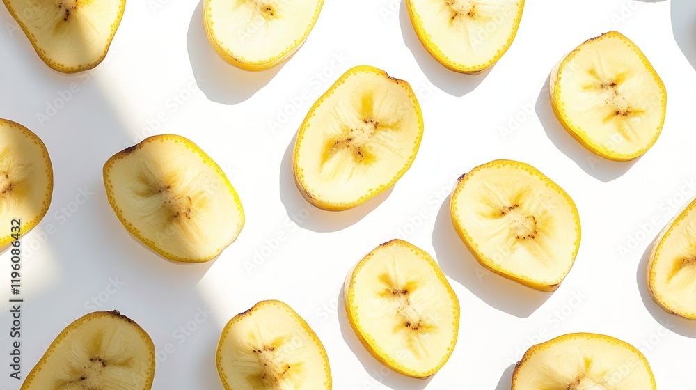 Banana Slices Pattern Banana Slices Pattern