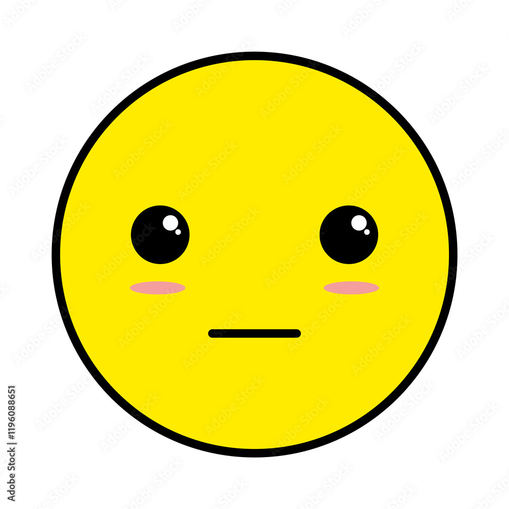 Yellow emoji showing facial expressions Yellow emoji showing facial expressions