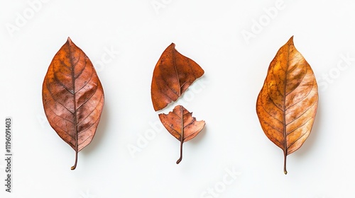 Three Autumn Leaves photo