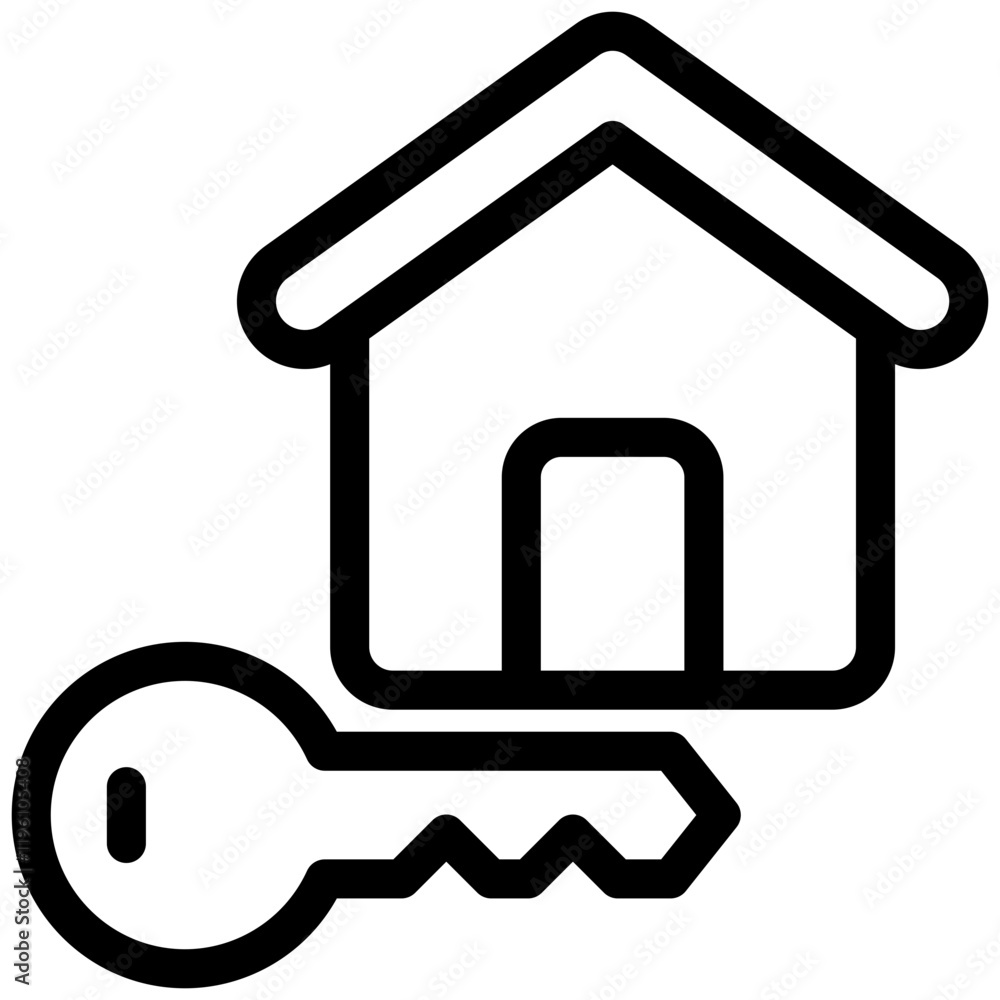 Obraz premium Key Icon