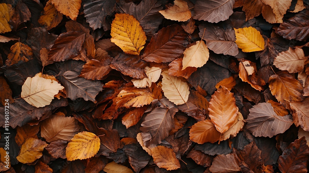 Autumn Leaves: A Tapestry of Brown and Gold Autumn Leaves: A Tapestry of Brown and Gold