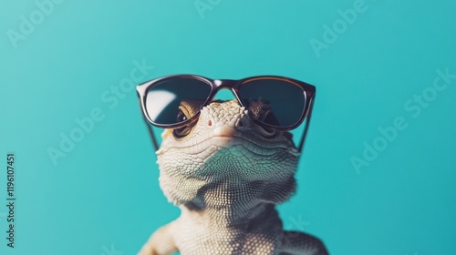 Cool Lizard in Sunglasses photo