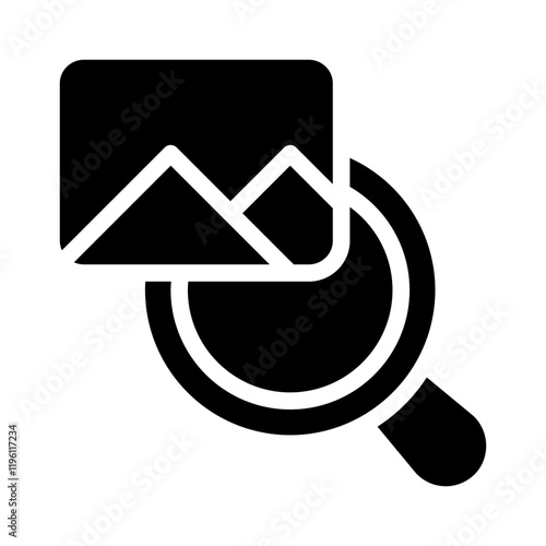 search glyph icon