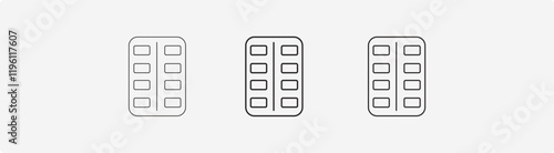 Medical Line Icons Editable Stroke. set of line vector icons