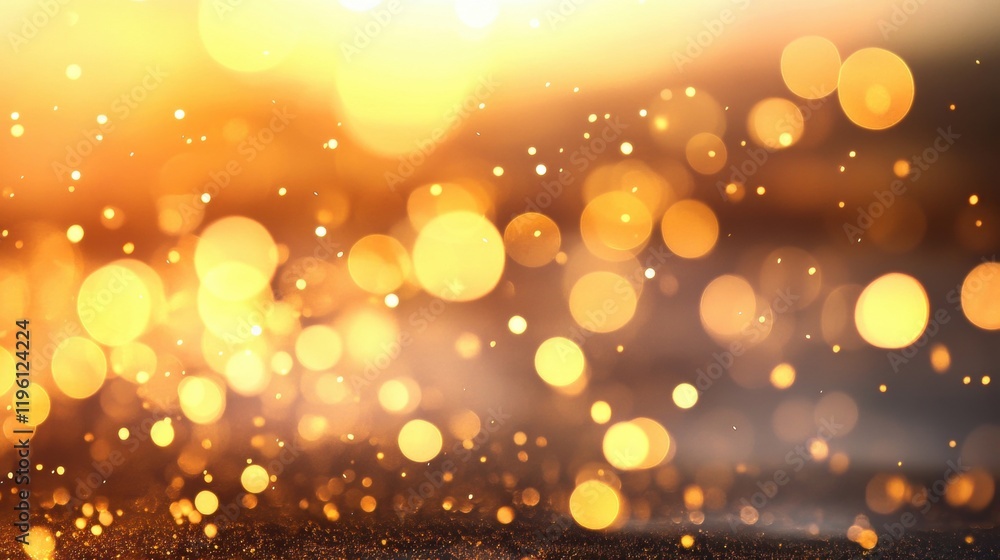 Golden bubbles float and shimmer in soft light, creating a captivating atmosphere that evokes warmth and serenity Golden bubbles float and shimmer in soft light, creating a captivating atmosphere that evokes warmth and serenity