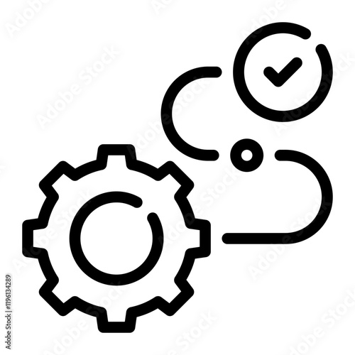 step line icon