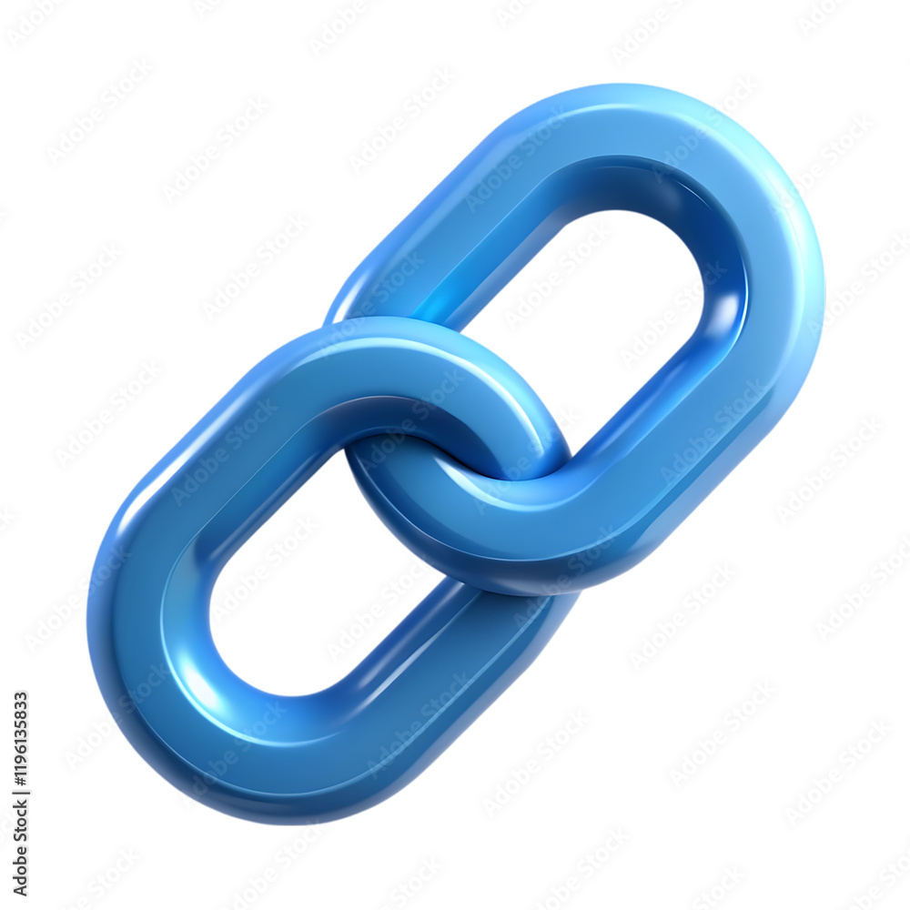 3d rendering of social media marketing icon