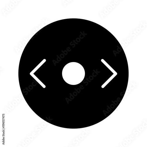 Elastic icon vector. Elasticity line icon. Flexibility icon. Vector illustration.