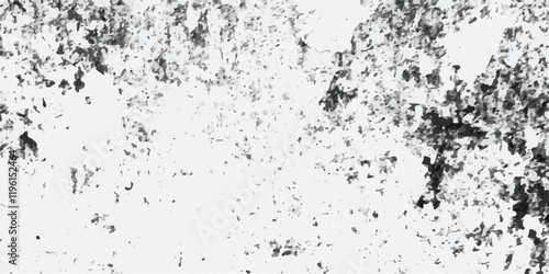 Texture, wall, concrete, it can be used as a background. Wall fragment with scratches and cracks Black and white grunge background vector

