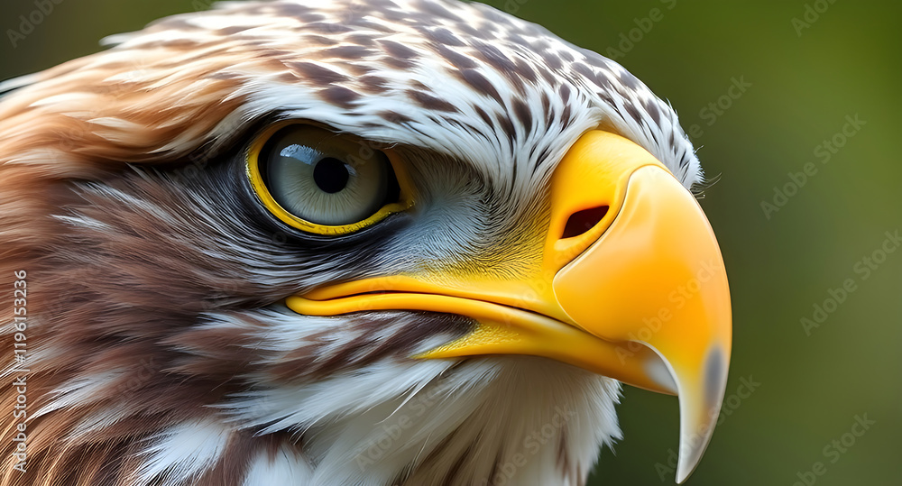 Naklejka premium portrait of a eagle