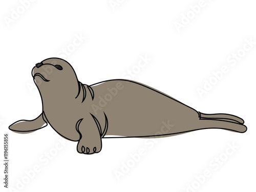 Seals in a continuous line pattern and can be edited later