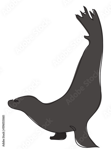 Seals in a continuous line pattern and can be edited later