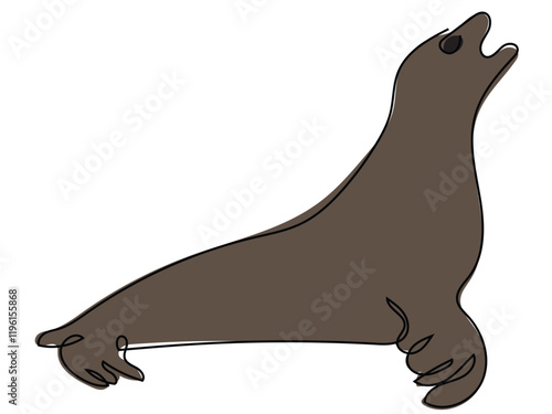 Seals in a continuous line pattern and can be edited later