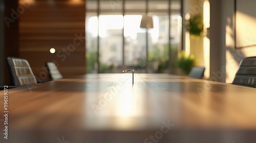 Wallpaper Mural Modern Conference Room with Blurred Background and Stylish Decor Torontodigital.ca