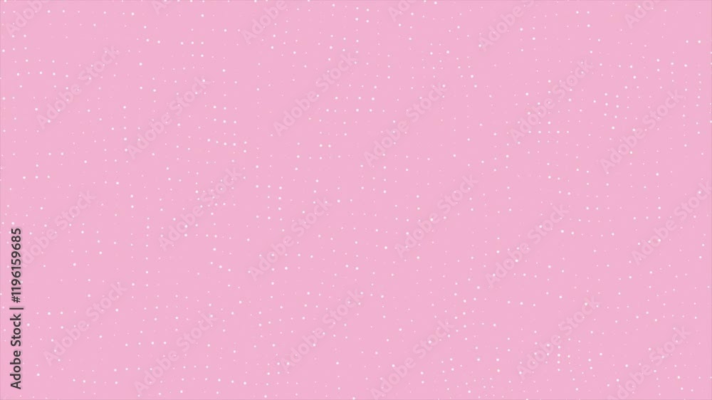 Creative pink background, simple background for video, white particles on pink background, light particles, 4k animation Creative pink background, simple background for video, white particles on pink background, light particles, 4k animation
