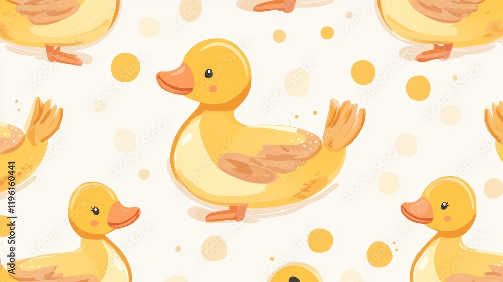 duck seamless pattern rubber duck shower bathroom toy bird chicken vector pet scarf isolated cartoon animal tile wallpaper repeat background illustration doodle design duck seamless pattern rubber duck shower bathroom toy bird chicken vector pet scarf isolated cartoon animal tile wallpaper repeat background illustration doodle design