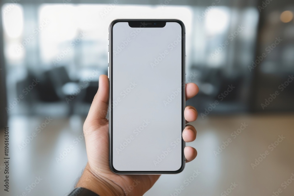 Person holding a smartphone photographing portability electronics. Person holding a smartphone photographing portability electronics.