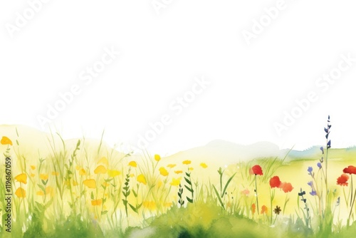 Meadow nature backgrounds grassland.