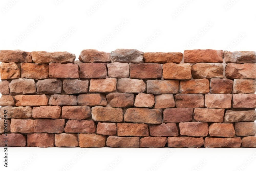Fototapeta premium Brick wall architecture backgrounds rock.