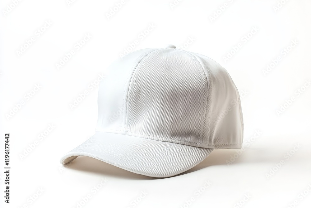 Blank white baseball cap isolated on white background. (1) Blank white baseball cap isolated on white background. (1)