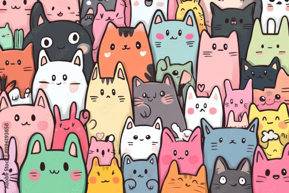 Seamless tile Design a cute and playful phone wallpaper featuring a pastel-colored background with soft gradients of pink, orange, and mint green. Seamless tile Design a cute and playful phone wallpaper featuring a pastel-colored background with soft gradients of pink, orange, and mint green.
