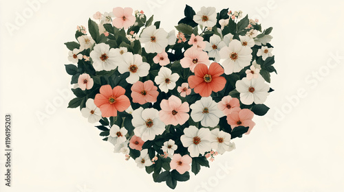 Heart Shaped Floral Arrangement, flowers, bouquet, blossom, bloom, petals
