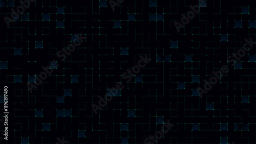 Futuristic grid or technology pattern vector