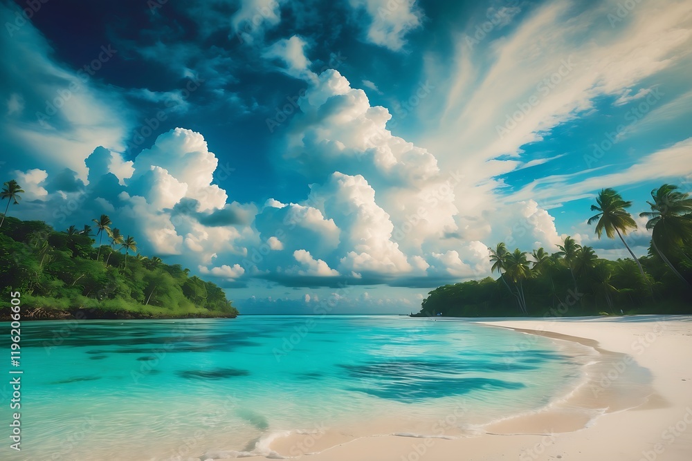 Fototapeta premium tropical beach in thailand