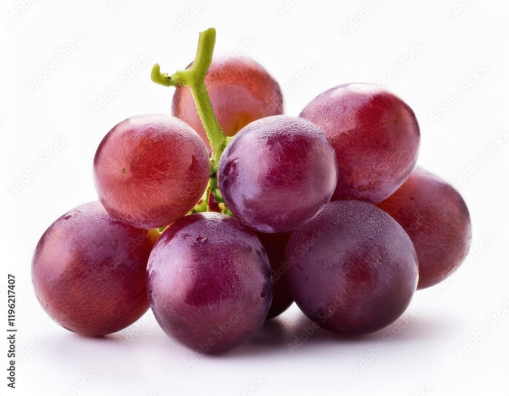grape fruits on isolated white background grape fruits on isolated white background