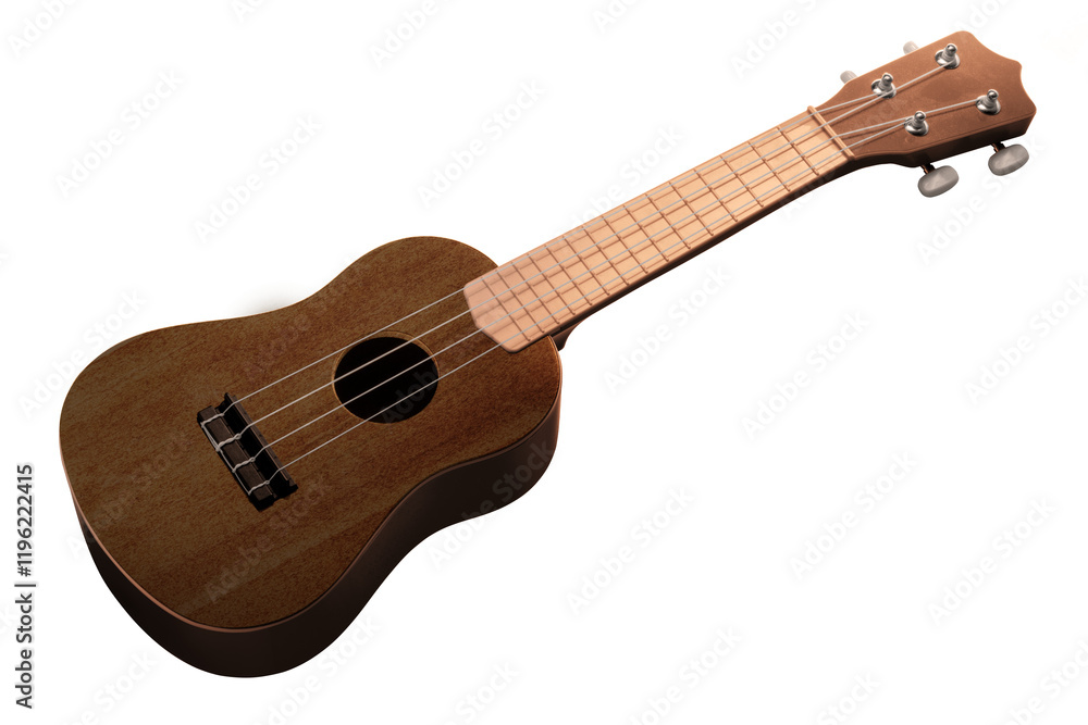 Naklejka premium ウクレレ