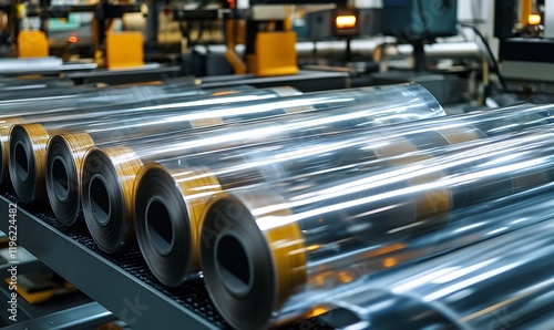 Transparent Plastic Film Rolls Manufacturing Process