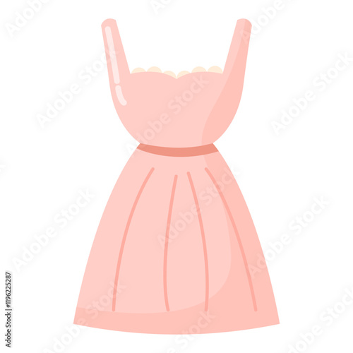 Pink stuff beautiful dress