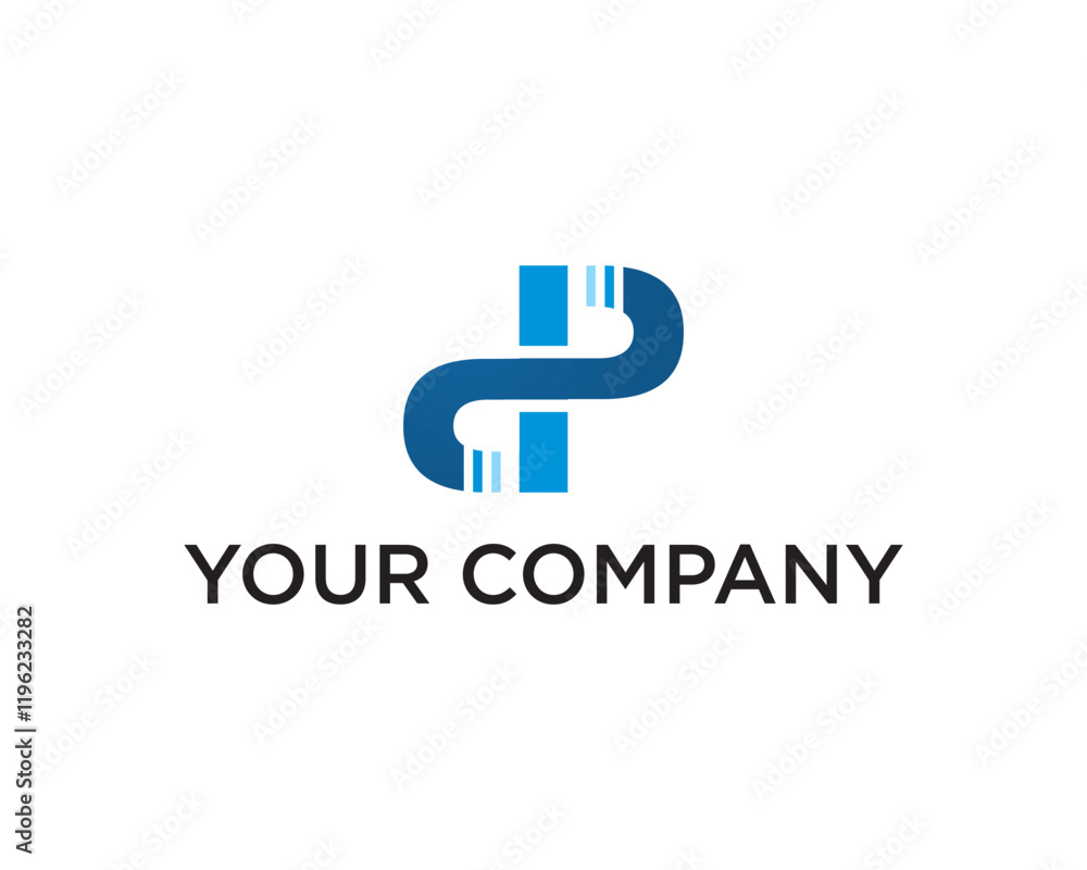 initial letter DP and PD simple logo initial letter DP and PD simple logo