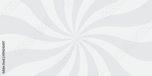 Vector sunburst pattern white and gray design. Vintage sunrays illustration swirl grunge backdrop line. sun beam vector banner design and comic burst gradient concept pattern.