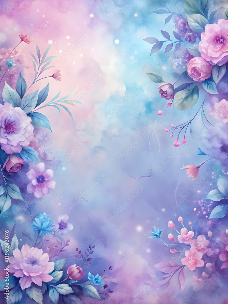 Soft pastel floral background with delicate pink and lavender flowers in an artistic arrangement, texture, pastel, floral
Soft pastel floral background with delicate pink and lavender flowers in an artistic arrangement, texture, pastel, floral