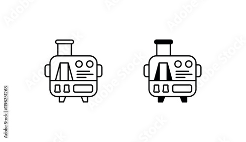 Electric Juicer icon design with white background stock illustration