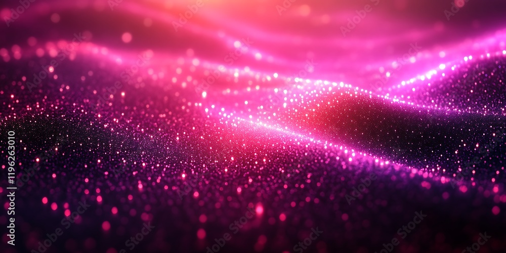 Pink and purple glittering wave abstract background. Pink and purple glittering wave abstract background.