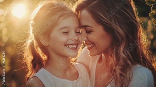 Golden Hour: Mother Daughter Joy