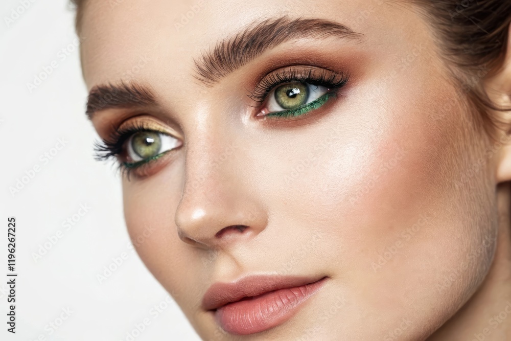 Fototapeta premium close up portrait of woman 