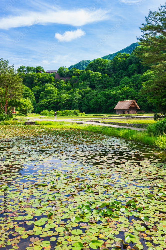 日本の原風景 春の白川郷