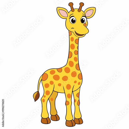 giraffe vector illustration