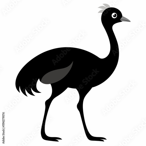 emu vector illustration