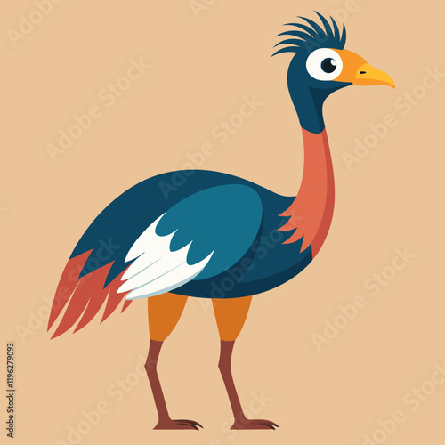 emu vector illustration